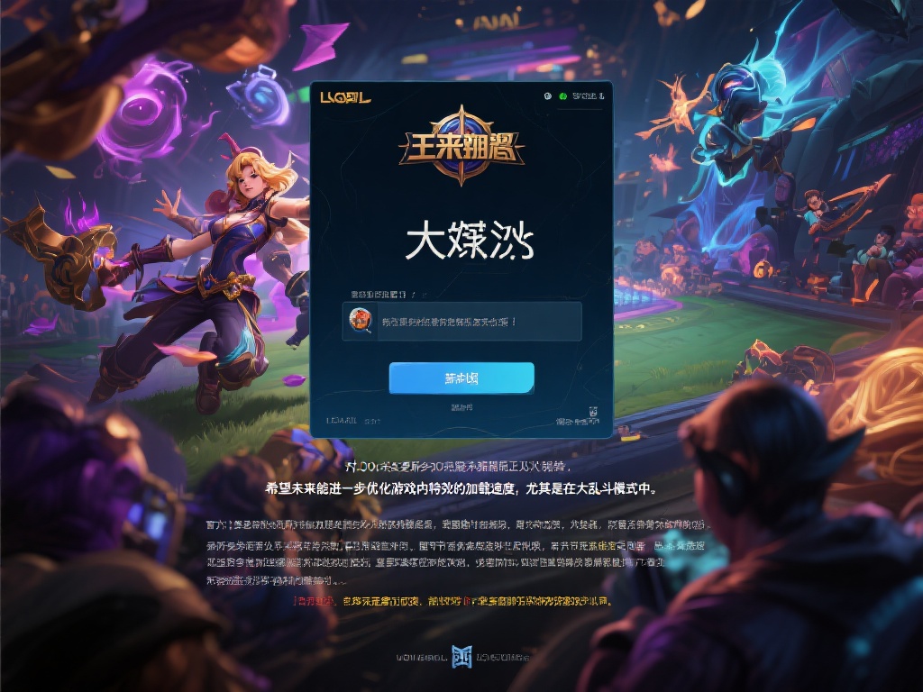 LOL官方网站公告:客户端性能优化新升级 未来展望与玩家期待
虽然本次更新已经带